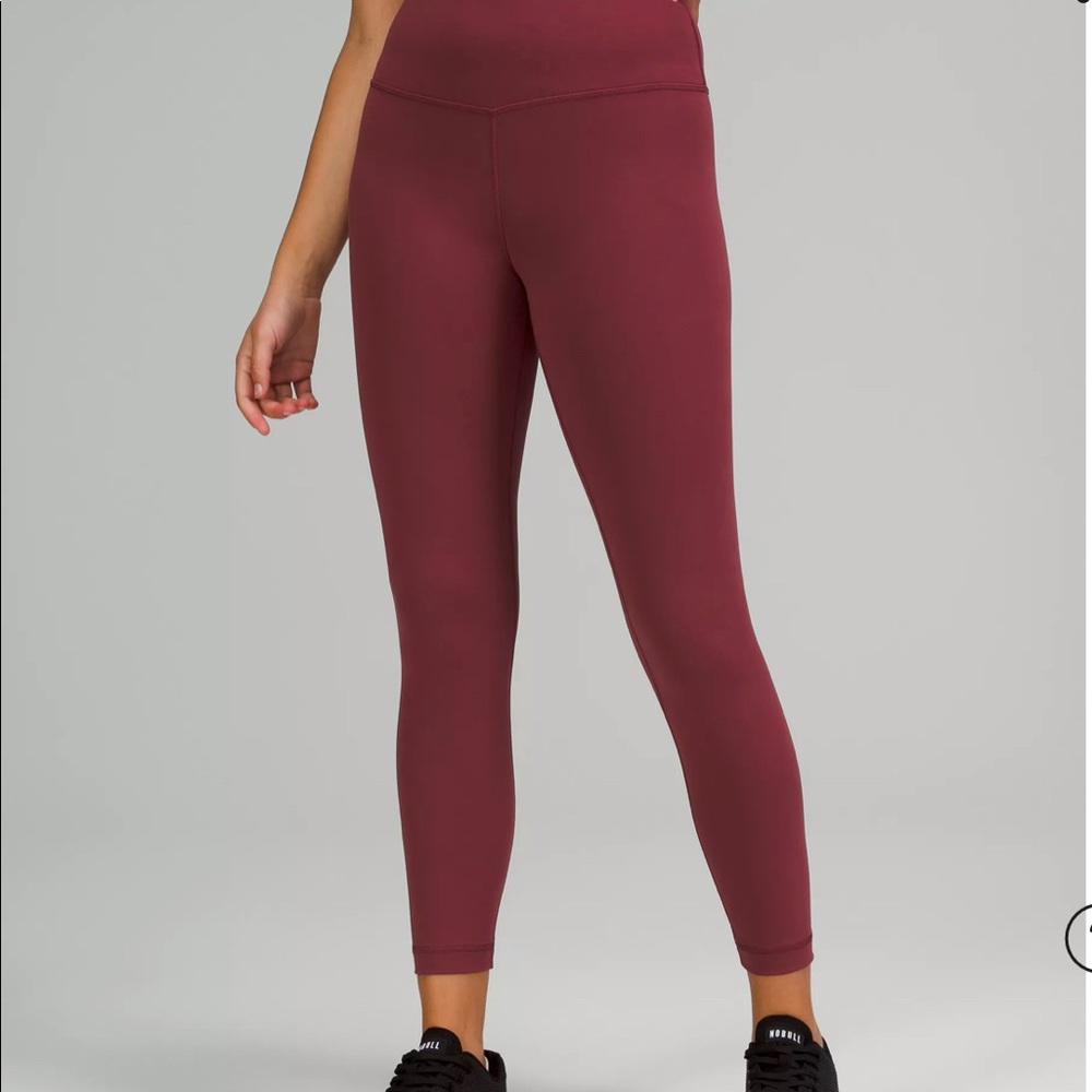 Like brand new . It’s wine color, lululemon.